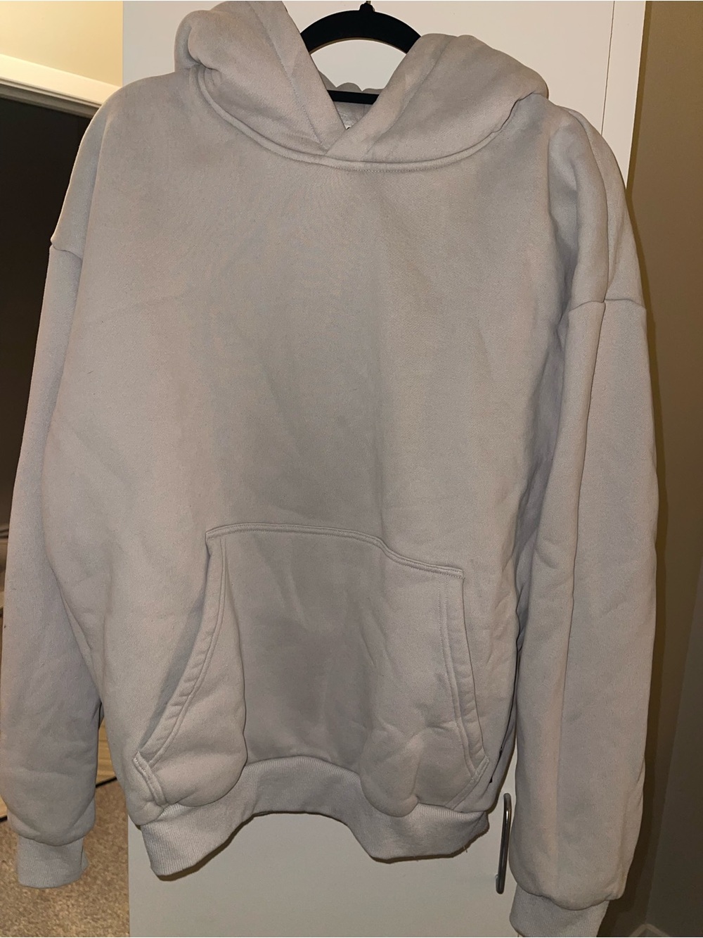Comfrt Unisex Bone Color Hoodie Sweatshirt